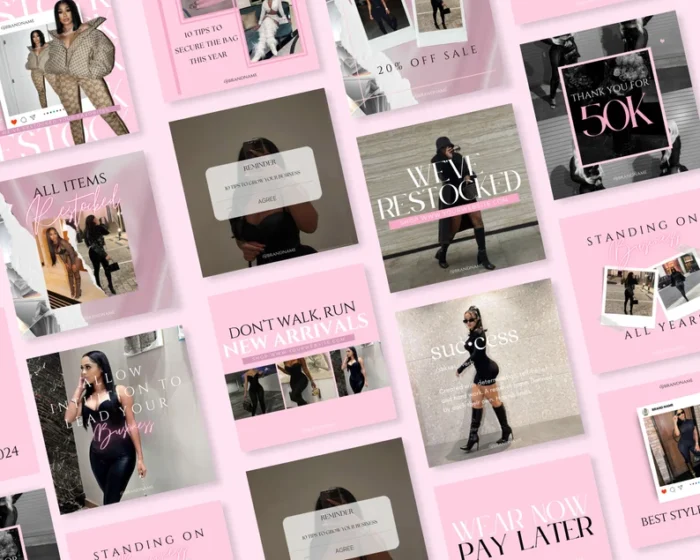 25 Luxe Instagram Templates - Image 1