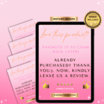 motivational digital sticker set for planners and journals