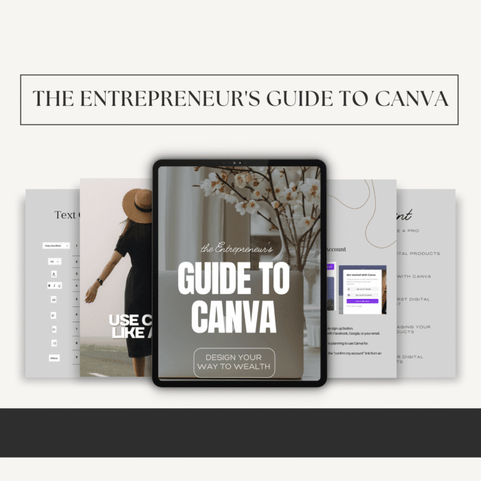 The Entrepreneur's Guide to Canva ebook - Image 1