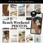 Beach Stock Photos | Summer Vibes California & Jersey Shore | PLR & MMR Instagram Reels