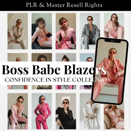 Boss Babe AI Stock Photos with Master Resell Rights