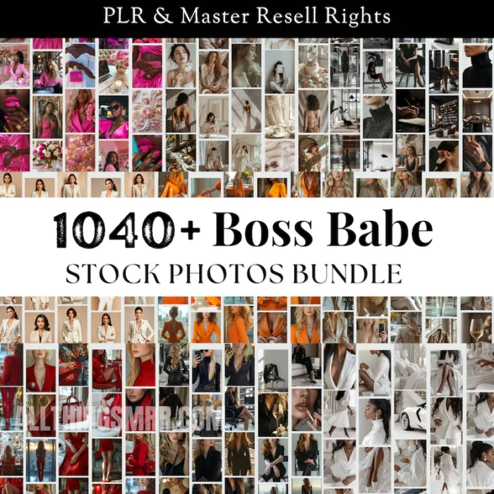 Boss Babe Stock Photos MRR Pack