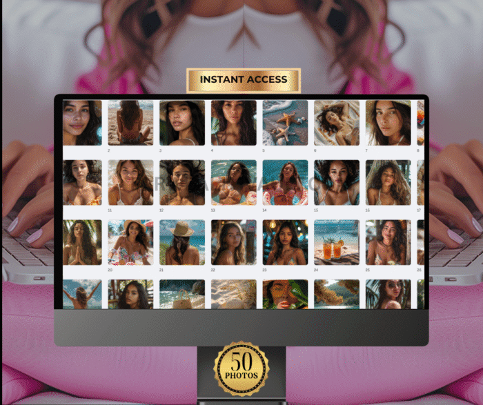 Beach Beauty Stock Photos MRR - Image 2