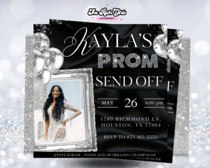 Digital Prom Party Flyer
