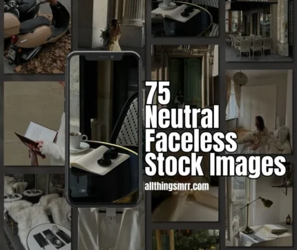 Faceless Lifestyle Boho Neutral Stock Photos (MRR)