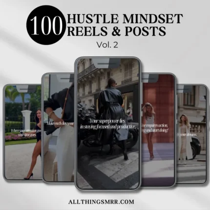 Hustling Mindset Woman Reels Vol 2