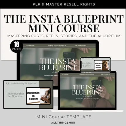Instagram Blueprint MINI Course with Master Resell Rights