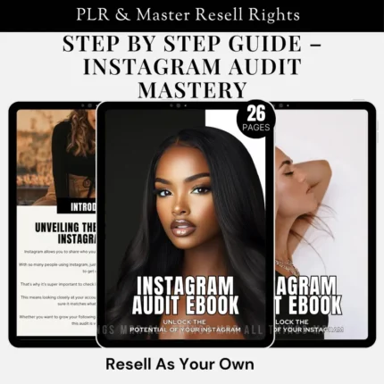Instagram Ebook Bundle with PLR + MRR