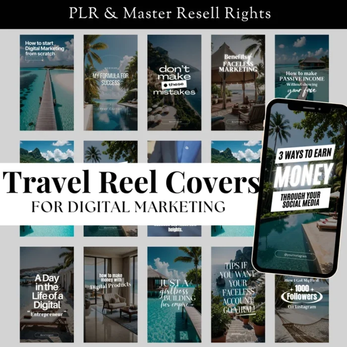 Instagram Story & Reel Covers with Hooks MRR