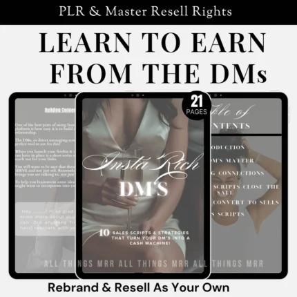 Instagram Strategy Digital Product with Resell Rights