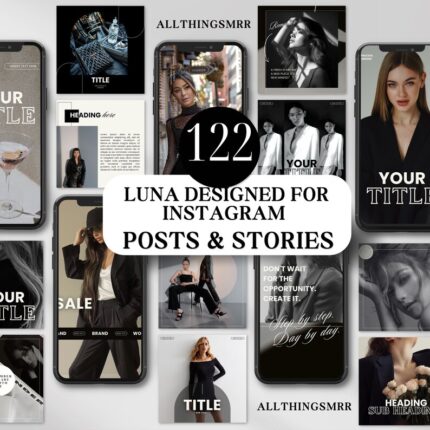 Luna Design Social Media Templates