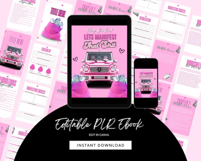 Manifestation PLR eBook & Goal Planner - Image 1