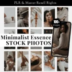 Minimalist Faceless Instagram Stock Photos (MRR)