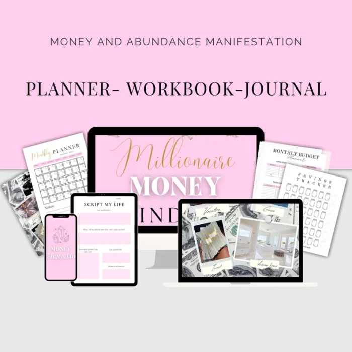 Money Manifestation Ebook & Planner Template - Image 1