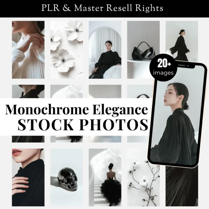 Monochrome Stock Photos Bundle