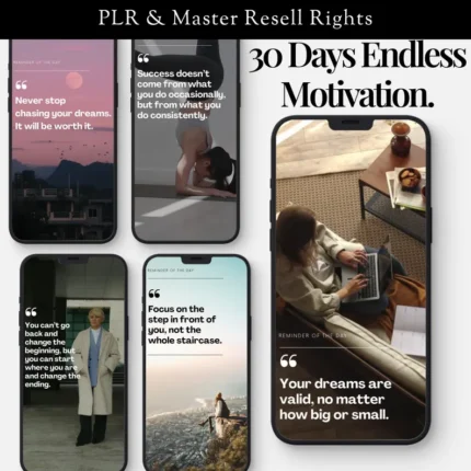 Motivational Reels & Affirmations Canva Templates