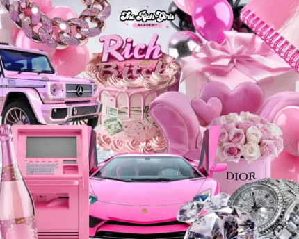 Pink Glam Elements