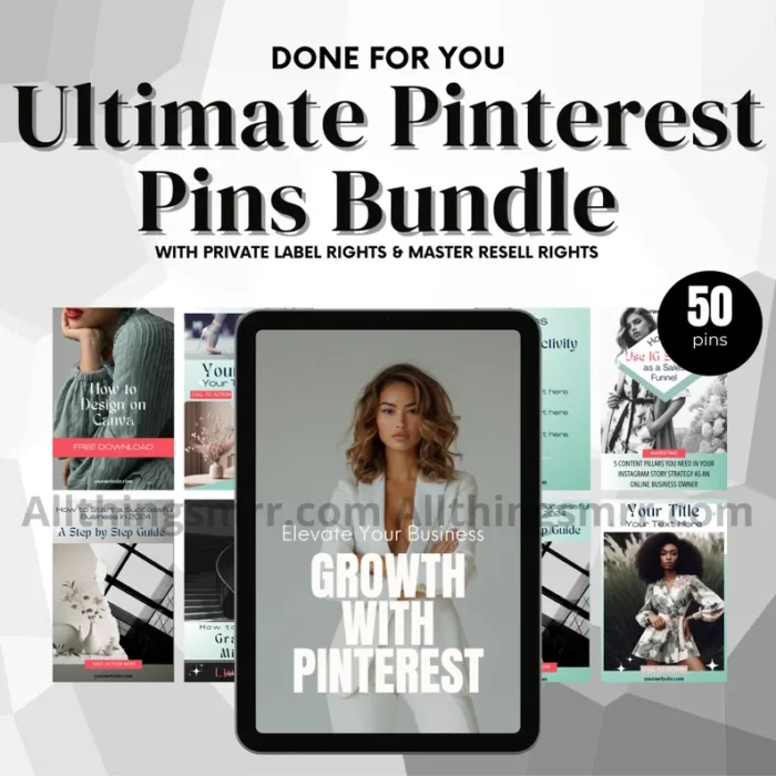 Pinterest Marketing Bundle for Coaches & Creators