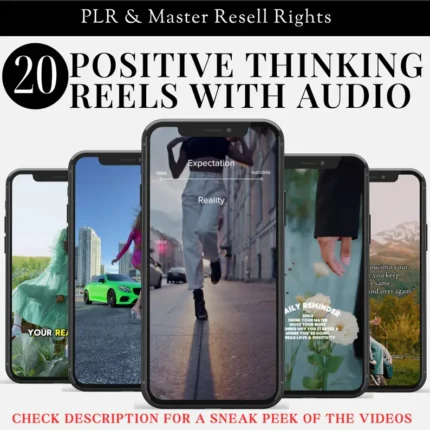 Positive Thinking Instagram Reels Bundle