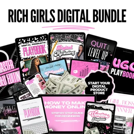 Rich Girls Bundle - eBooks Digital Bundle for Resale