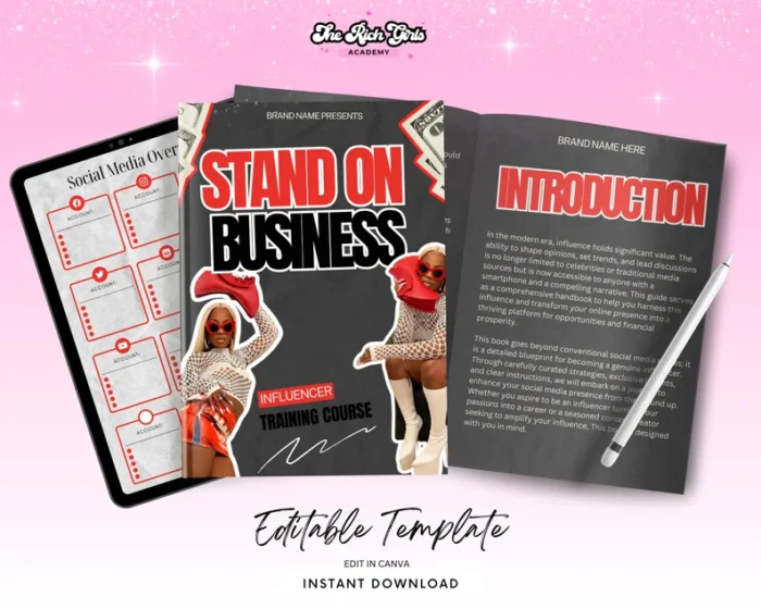 Stand On Business PLR eBook Template - Image 1