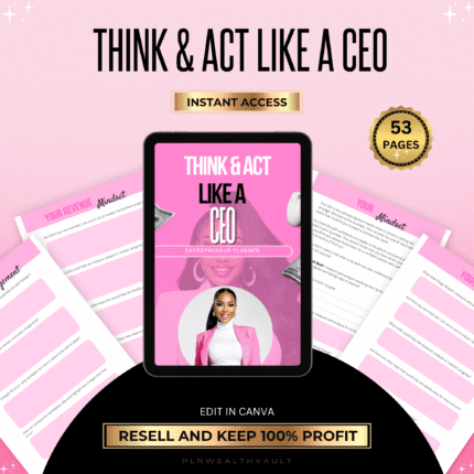 Think And Act Like A CEO