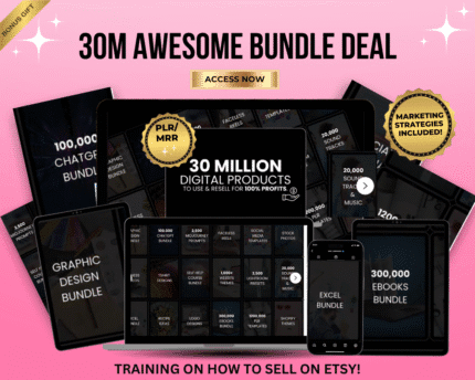 30M MRR Digital Products Bundle