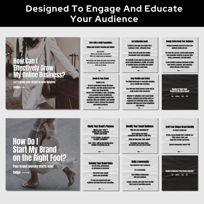 Instagram Carousel MRR Social Media Templates - Image 3