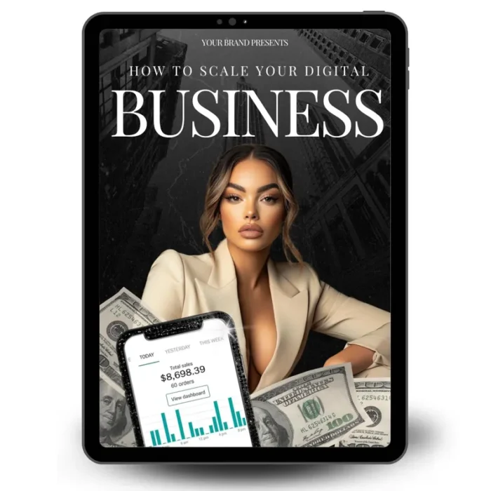 Editable Ebook Cover Template - Image 1