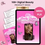 100+ Digital Beauty Product Ideas eBook