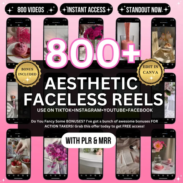 Aesthetic Faceless Videos for Reels & TikTok