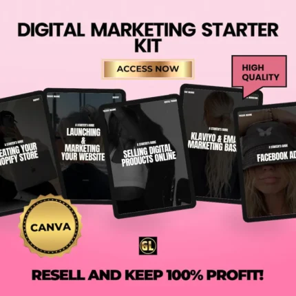 Digital Marketing Starter Kit with Master Resell Rights Business