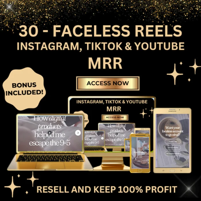 Faceless Digital Reels MRR