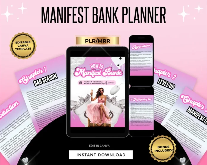 Manifestation Planner with PLR/MRR