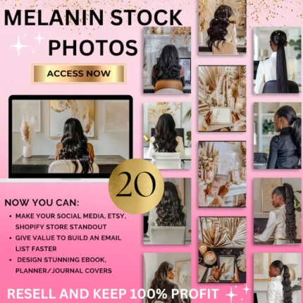 Melanin Stock Photos PLR