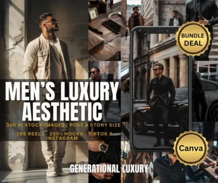 Mens Faceless Digital Marketing PLR Bundle
