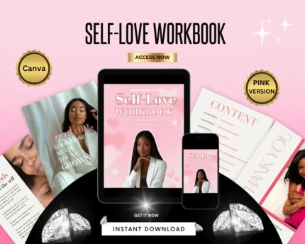 Self Love eBook and Workbook | PLR MRR Coaching Template