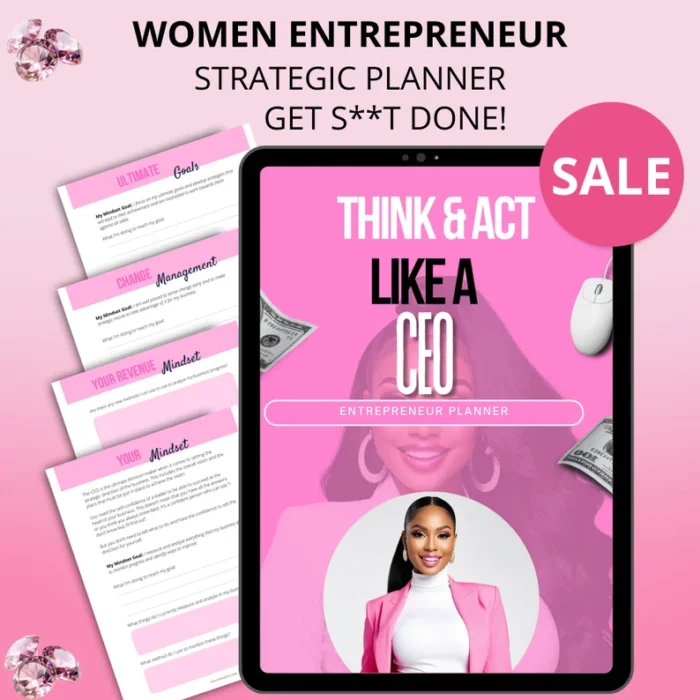 Women Entrepreneur Planner eBook