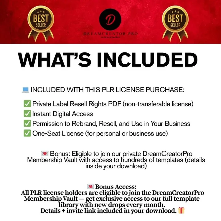 PLR Resell License for Canva Templates with Commercial Use Rights – Editable, Rebrandable Digital Products for Coaches, Digital Sellers & Entrepreneurs - Image 4